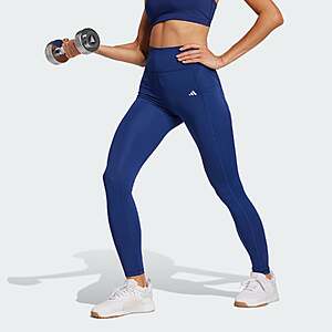 adidas Women's Optime Full-Length Leggings (Dark Blue) $15.60 + Free Shipping