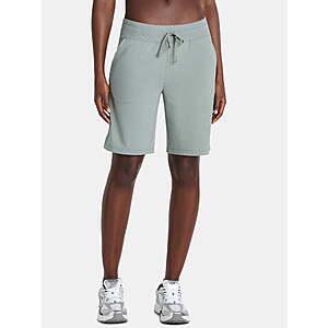 Athletic Works Women's French Terry Cloth Bermuda Shorts (Black Lapis) $4.38 + Free Shipping w/ Walmart+ or on $35+