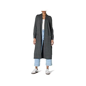 Amazon Essentials Women's Regular Fit Lightweight Duster Length Cardigan Sweater (Various) $8.99 + Free Shipping w/ Prime