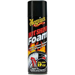 19oz Meguiar's Hot Shine High Gloss Tire Foam .95 w/ Subscribe & Save