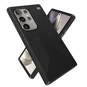 Speck Presidio 2 Samsung Galaxy S24 Grip Phone Case (Ultra Black) $8.25 + Free Shipping w/ Prime or on $35+