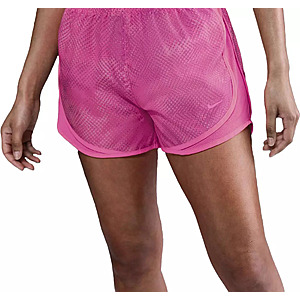 Nike Women's Tempo Spot Dri-FIT Mid-Rise Brief-Lined Running Shorts (Pink) $9.73 + Free Shipping on $49+