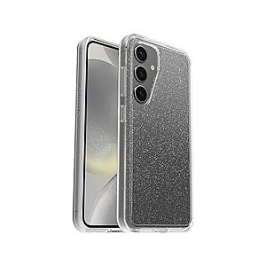 OtterBox Samsung Galaxy S24 Series Symmetry Phone Case (Clear/Glitter) $4.99 + Free Shipping w/ Prime