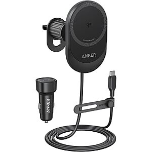 15W Anker MagSafe Wireless Car Charger $29.99 + Free Shipping w/ Prime