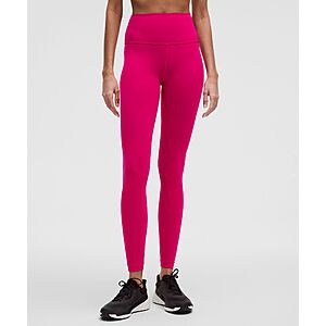 lululemon Women's Wunder Train High-Rise Tight (Passionate) $39 + Free Shipping