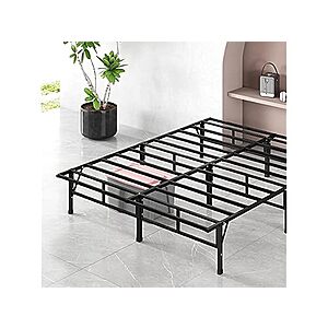 14" ZINUS SmartBase Compack Mattress Foundation Metal Bed Frame (Queen) $38 + Free Shipping w/ Prime