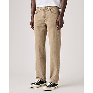 Levi's Men's 514 Straight Fit Jeans (Vintage Parchment/Brown, Limited Sizes) $18 + Free Shipping