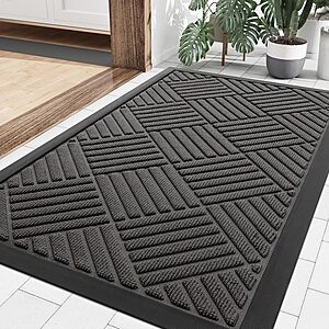 29.5" x17" Smiry Heavy Duty Natural Rubber Doormat (Grey) $8.05 + Free Shipping w/ Prime or on $35
