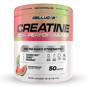 11.1-Oz Cellucor Creatine Powder (Watermelon or Blue Raspberry) $11.68 w/ S&S + Free Shipping w/ Prime or on $35+