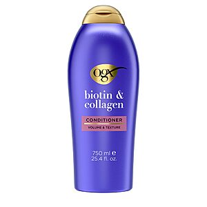 25.4-Oz OGX Thick & Full Biotin & Collagen Volumizing Hair Conditioner $7.88 w/ S&S + Free Shipping w/ Prime or on $35+