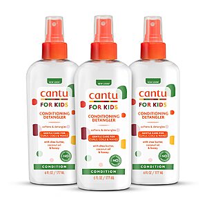 3-Pack 6-Oz Cantu Care Kids' Hair Conditioning Detangler w/ Shea Butter $7.62 ($2.54 each) w/ S&S + Free Shipping w/ Prime or on $35+