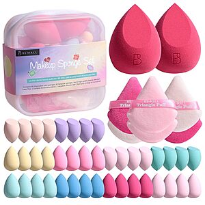 49-Piece BS-Mall Mini Makeup Sponge & Triangle Puff Set $8.49 + Free Shipping w/ Prime or on $35+
