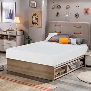 8" FDW Gel Memory Foam Mattress (Twin, Medium Firm) $76.46 + Free Shipping