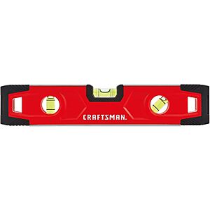 9" CRAFTSMAN Magnetic Torpedo Level $7 