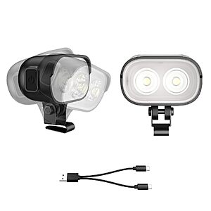 2-Pack COSOOS Rechargeable Shoe Headlight Charms $2.99 + Free Shipping w/ Prime or on $35+