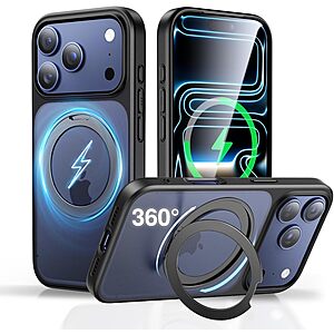 SMARTDEVIL iPhone 17 Pro or Pro Max MagSafe Case w/ Built-in Invisible Kickstand (2 Colors) $4.69 + Free Shipping w/ Prime or on $35+