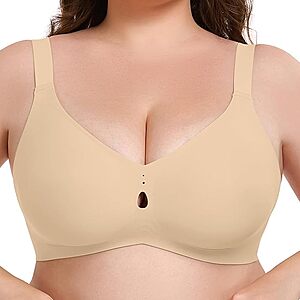 Xcutting Wireless Full Coverage Seamless Bra (Various) $7.79 + Free Shipping w/ Prime or on $35+