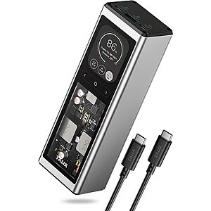 TALIX 20000mAh 3-Port 140W USB-C Power Bank $45 + Free S&H