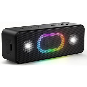 Prime Members: OHAYO 24W IPX6 Waterproof Bluetooth Speaker w/ Ambient Light $11.70 + Free S&H