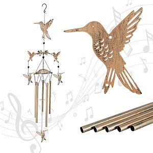 Eandisom Hummingbird Wind Chimes