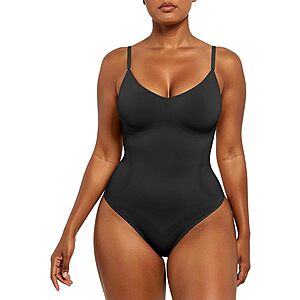 Xcutting Women's Seamless Shapewear Bodysuit w/ Tummy Control (Various)
