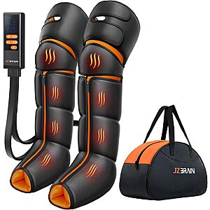 Prime Members: JZBRAIN Full Leg Air Compression Massager w/ Heat $71.50 + Free S&H