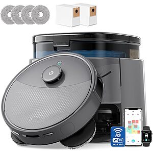 Lefant M3 MAX 20000Pa Robot Vacuum & Mop w/ Self-Emptying & Cleaning Dock $150 + Free S&H