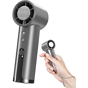 18000RPM NesveCit Rechargeable Handheld Portable Fan