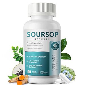 90-Ct iMATCHME Soursop Graviola 11-in-1 Supplement Capsules $6.30 w/ S&S