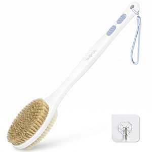17" Bubbob Dual-Sided Back Scrubber w/ Long Handle