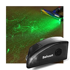 Bahuun Green Laser Light Vacuum Attachment for Dust & Pet Hair Detection