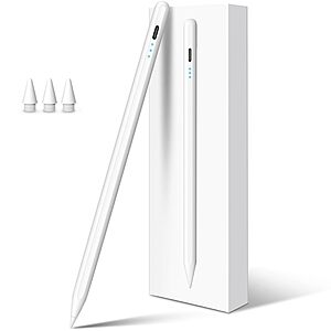 Digiroot USB-C Stylus Pen for iPad (2018-2026) w/ Palm Rejection