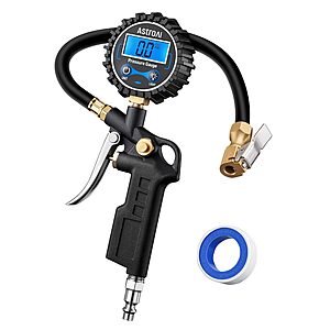 Prime Members: AstroAI Digital Tire Pressure Gauge w/ Inflator (3-250 PSI) $12.95 + Free S&H