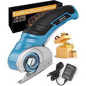 Prime Members: AMZBUY Cordless Electric Scissors $15.50 + Free S&H