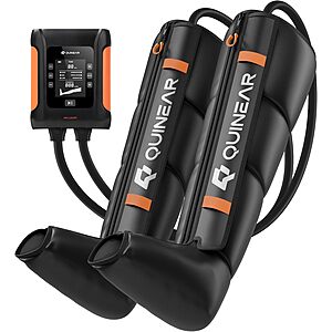 QUINEAR Cordless Air Compression Leg Recovery Boots $119 + Free S&H