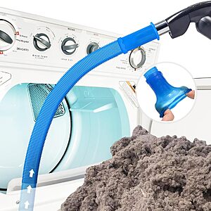 Sealegend Dryer Vent Cleaner Kit w/ Vacuum Hose Attachment