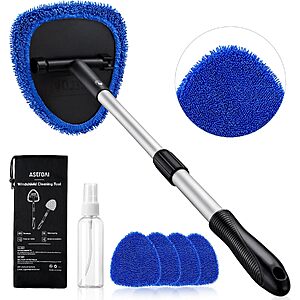 7-Pc AstroAI 26" Telescoping Windshield Cleaner & Car Interior Detailing Kit