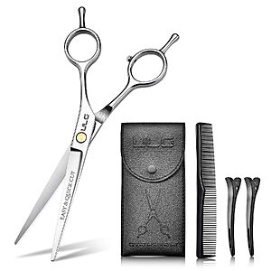 6.5" ULG Professional Hair Cutting Scissors (Silver)