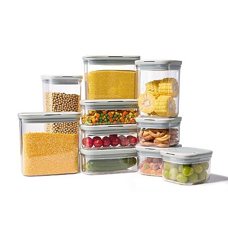 20-Piece Carote Easy-Open Airtight Leakproof Food Storage Containers w/ Lids (Sage Green/Grey) $19.99 + Free Shipping w/ Prime or on $35+