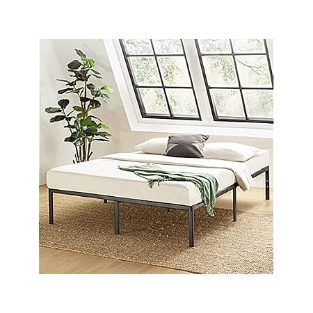 14" Best Price Mattress Simply Sturdy Metal Platform Bed (Black, Twin) $34.99 + Free Shipping w/ Prime