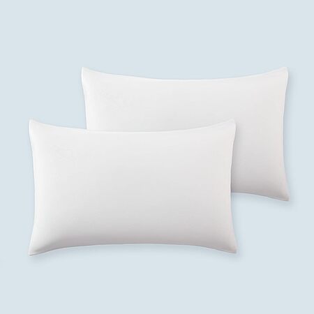 2-Pack Sleep Zone Nanotex Cooling Pillowcases (White, Standard) $7.69 ($3.84 each) + Free Shipping w/ Prime or on $35+