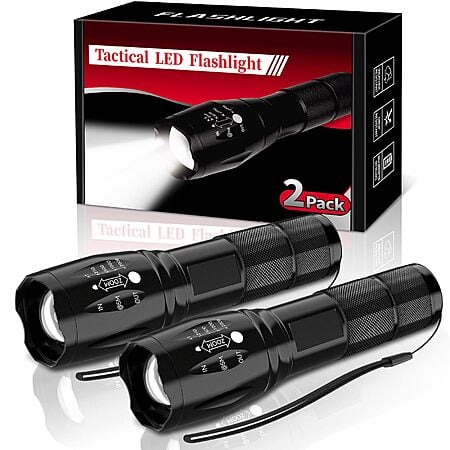 Prime Members: 2-Pack BESTSUN LED Waterproof High Lumens Flashlight $8.99 ($4.49 each) + Free Shipping