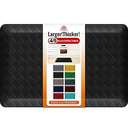 17" x 24" Tranquil Moments Extra Thick Anti Fatigue Cushioned Kitchen Mat (Black) $9.48 + Free Shipping w/ Prime or on $35+