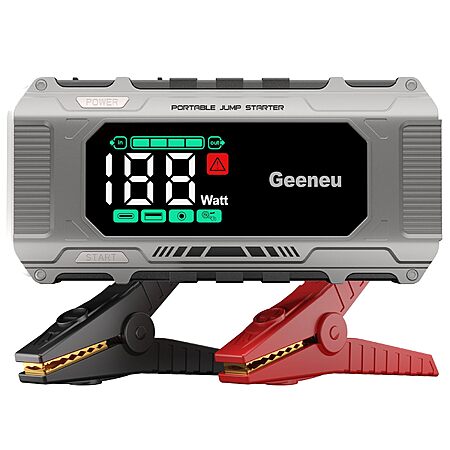Huge Price Drop: Portable Car Jump Starter for $34.19!