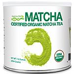 MatchaDNA 1 LB Certified Organic Matcha Green Tea Powder (16 OZ TIN CAN) $15.32 after coupon and S&amp;S