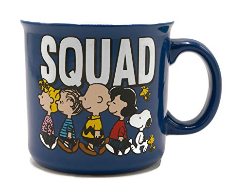 20-oz Silver Buffalo Peanuts Squad Ceramic Coffee Mug $6 + Free Shipping w/ Prime or Orders $25+