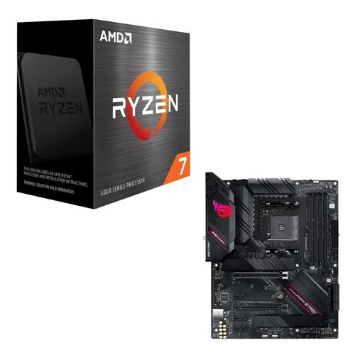 Micro Center Stores: AMD Ryzen 7 5800X CPU + ASUS B550-F ROG Strix Gaming WiFi II Motherboard Combo $300 + Free Store Pickup