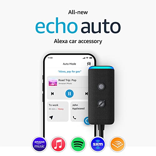 All-New Echo Auto w/ Alexa (2nd Gen, 2022 release) $45 + Free Shipping