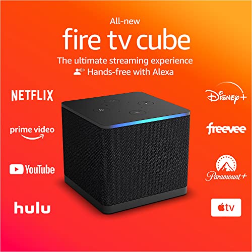 All-New Fire TV Cube Hands-Free 4K Ultra HD Wi-Fi 6E Streaming Media Player w/ Alexa $125 + Free Shipping