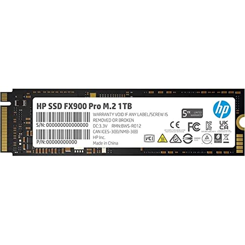 1TB HP FX900 Pro M.2 2280 PCI-E NVMe 4.0 x4 Solid State Drive $80 + Free Shipping